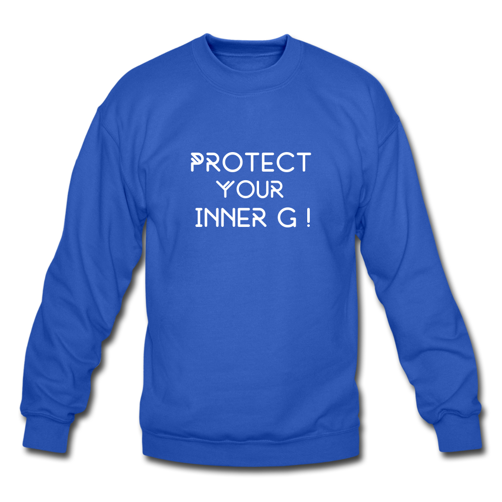 Inner G Crewneck Sweatshirt - royal blue