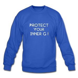Inner G Crewneck Sweatshirt - royal blue