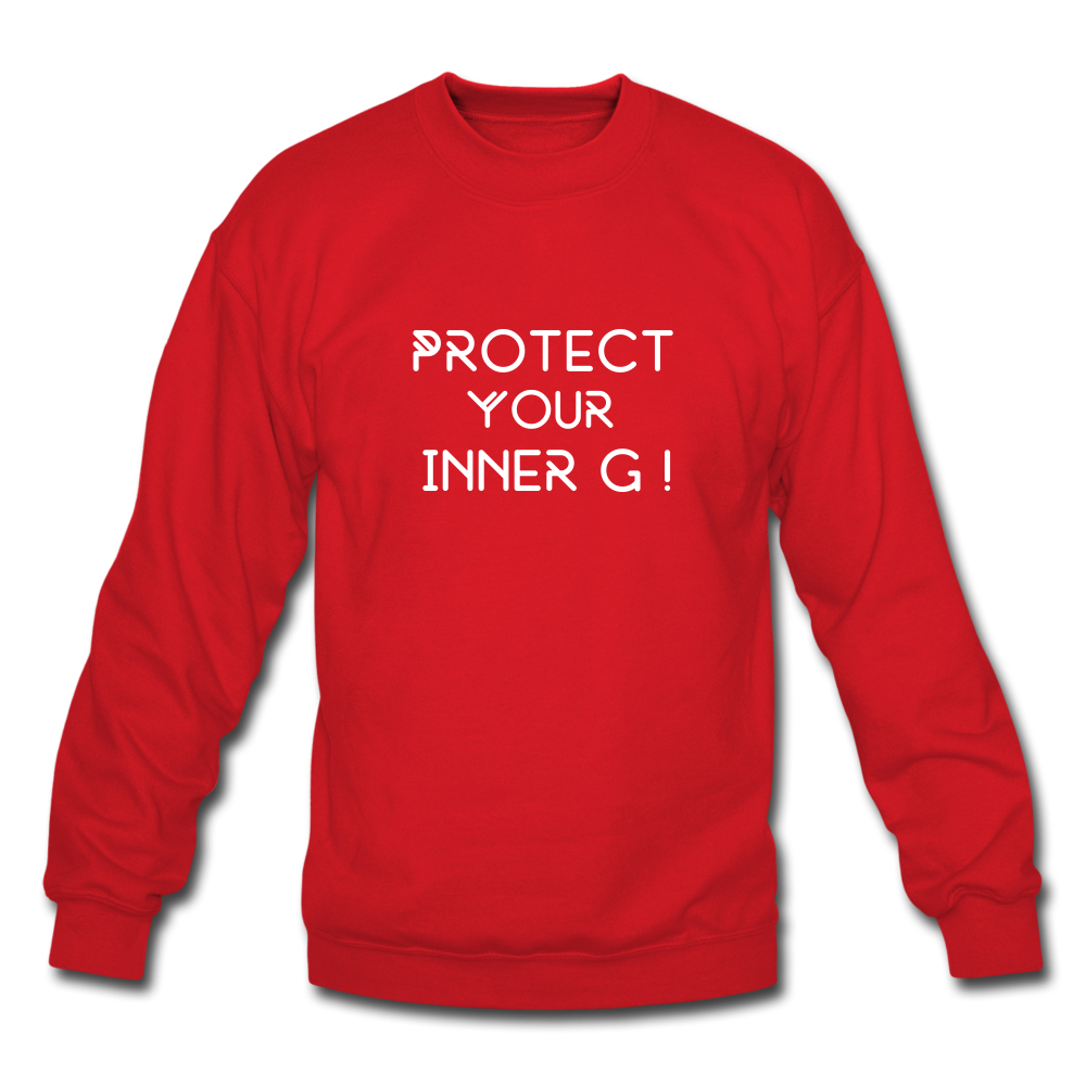 Inner G Crewneck Sweatshirt - red