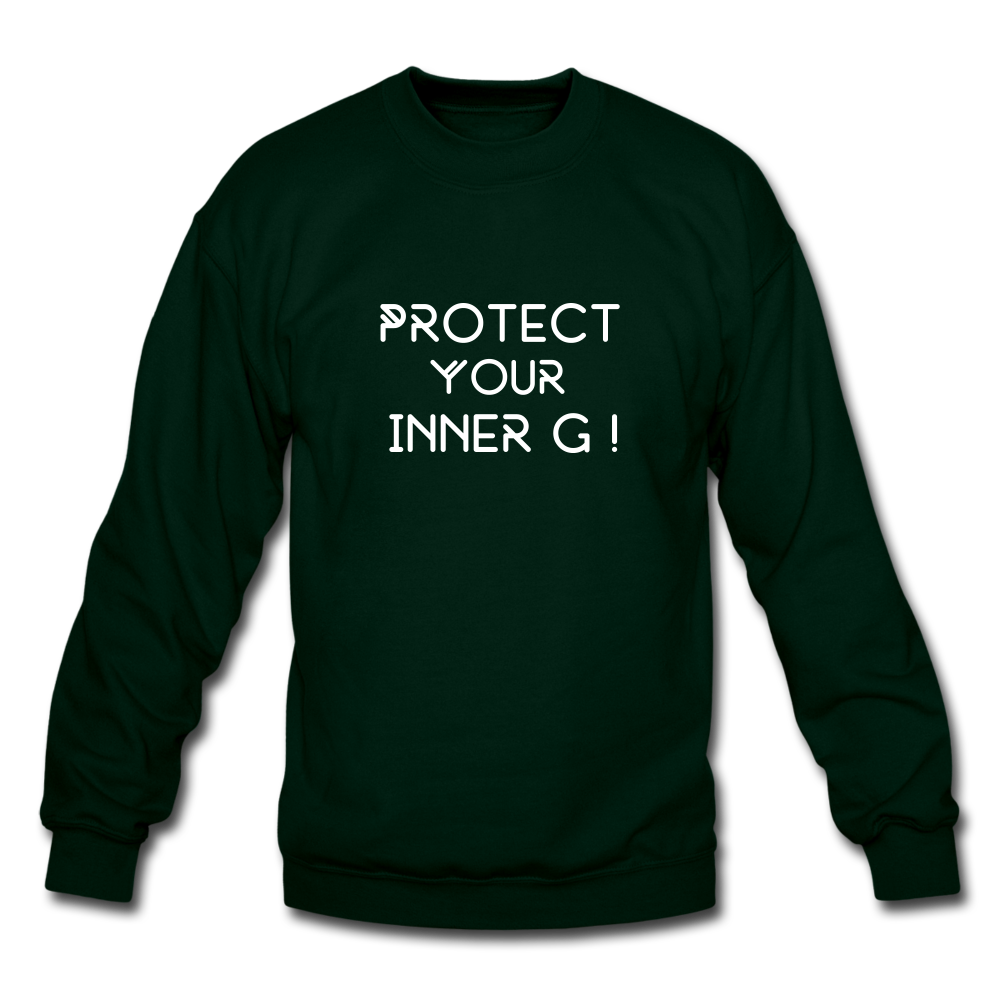 Inner G Crewneck Sweatshirt - forest green