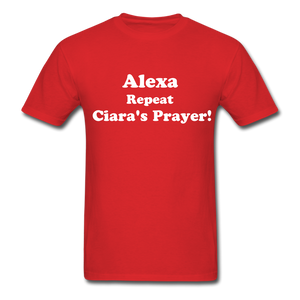 Ciara's Prayer Classic T-Shirt - red