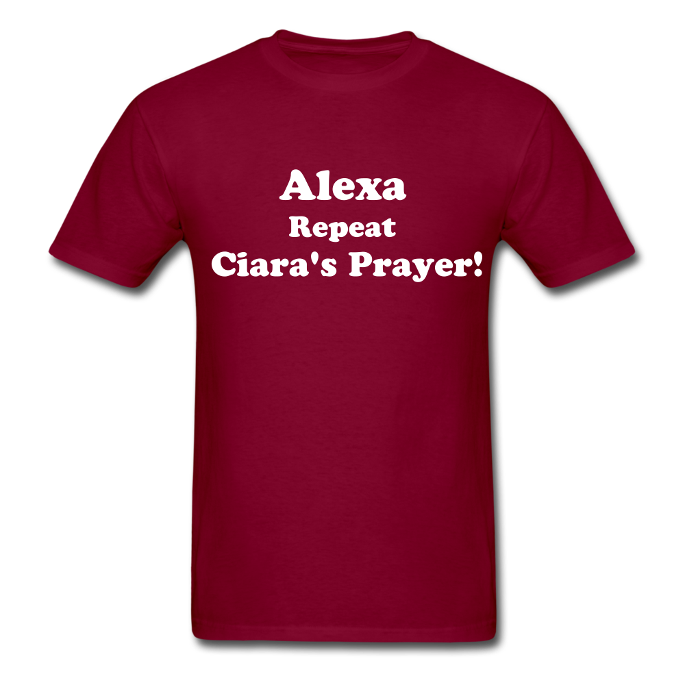 Ciara's Prayer Classic T-Shirt - burgundy