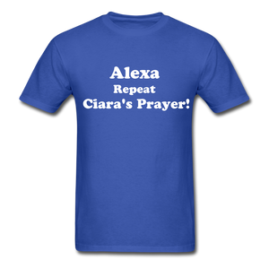 Ciara's Prayer Classic T-Shirt - royal blue