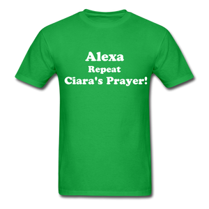 Ciara's Prayer Classic T-Shirt - bright green
