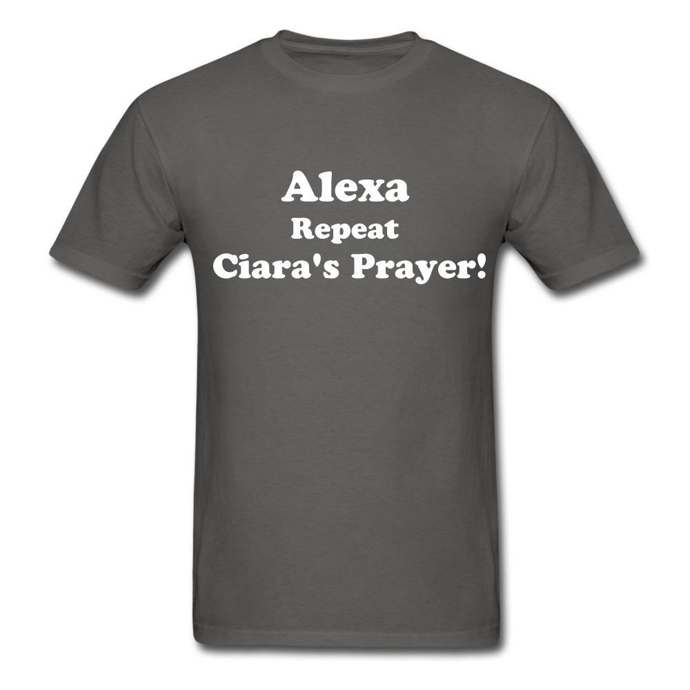 Ciara's Prayer Classic T-Shirt - charcoal