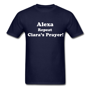 Ciara's Prayer Classic T-Shirt - navy