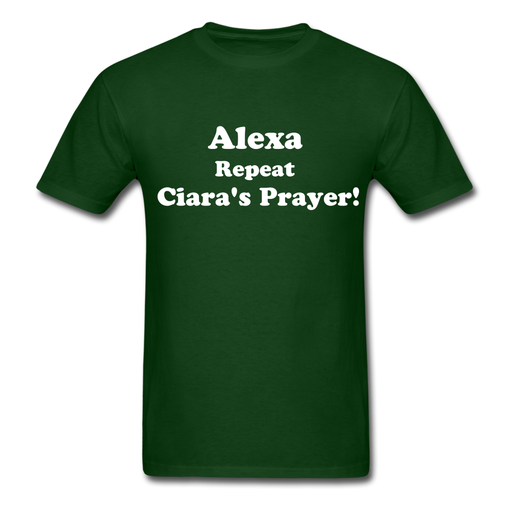 Ciara's Prayer Classic T-Shirt - forest green