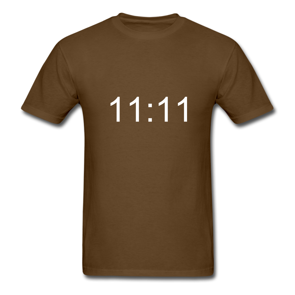11:11 Classic T-Shirt - brown