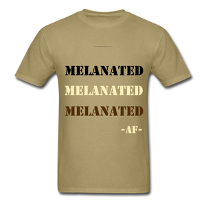 Melanated Classic T-Shirt - khaki