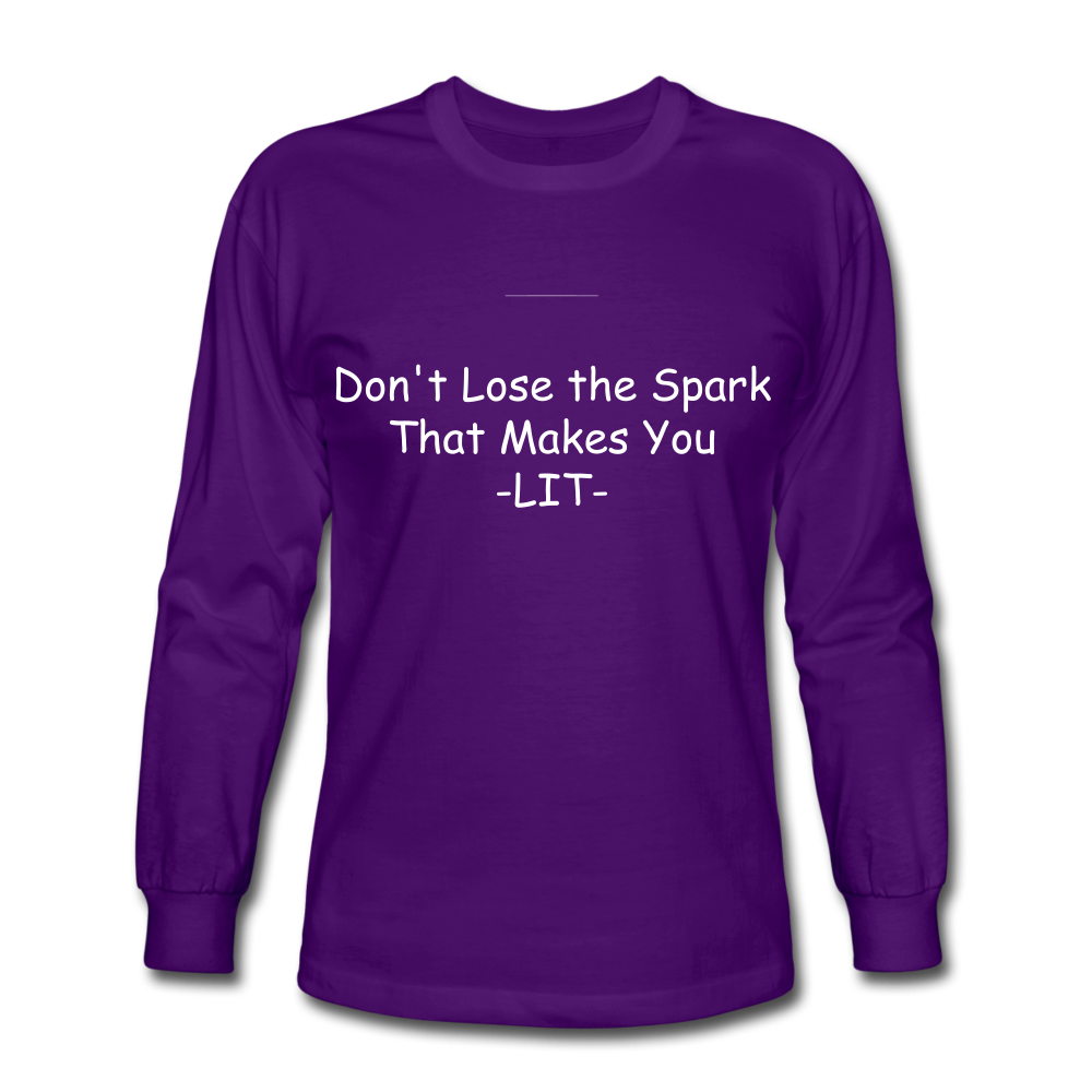 Lit Long Sleeve T-Shirt - purple