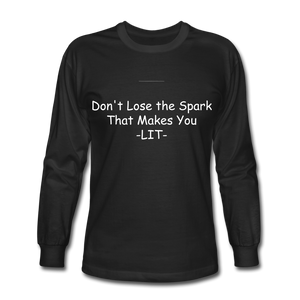 Lit Long Sleeve T-Shirt - black
