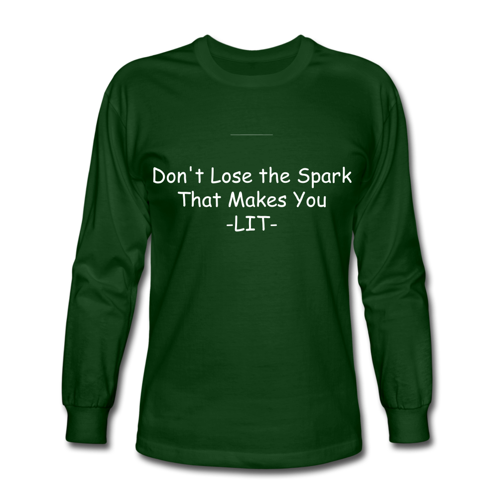 Lit Long Sleeve T-Shirt - forest green