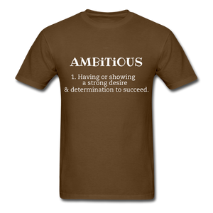 Ambitious Classic T-Shirt - brown