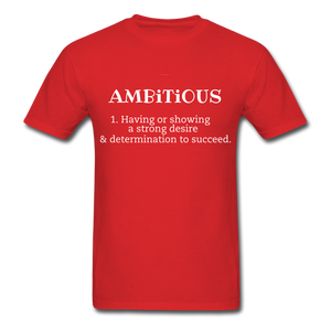 Ambitious Classic T-Shirt - red
