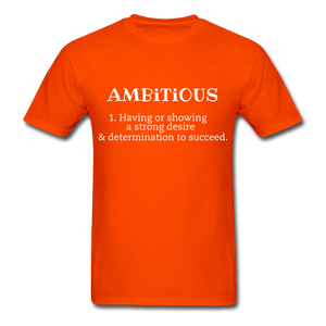 Ambitious Classic T-Shirt - orange