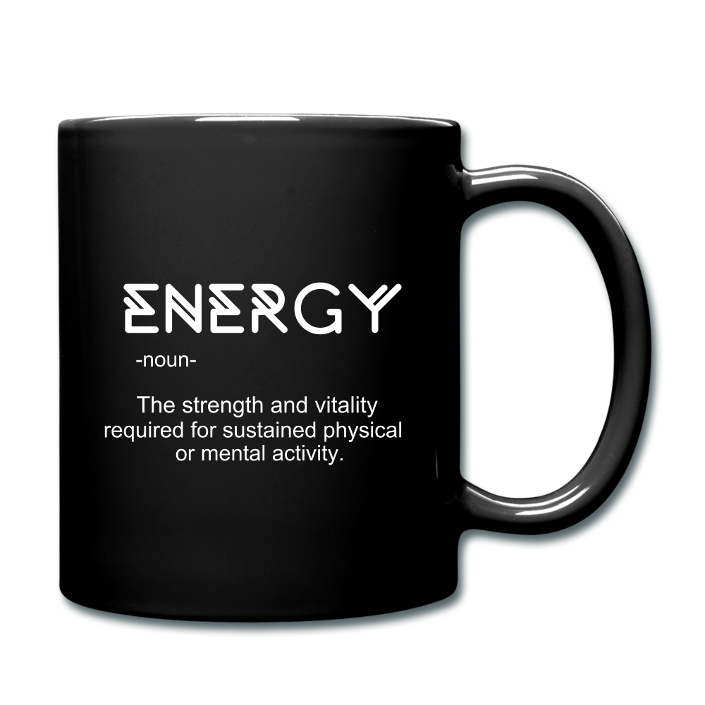 Energy Mug - black