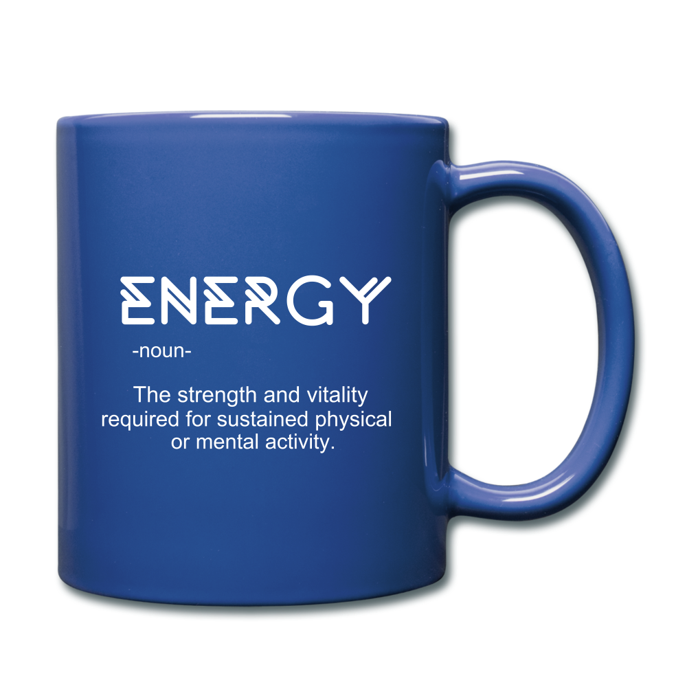 Energy Mug - royal blue