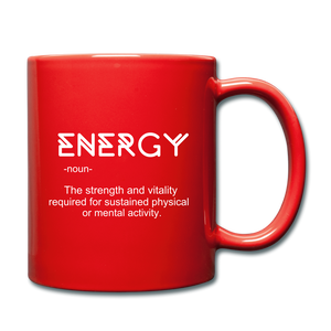 Energy Mug - red