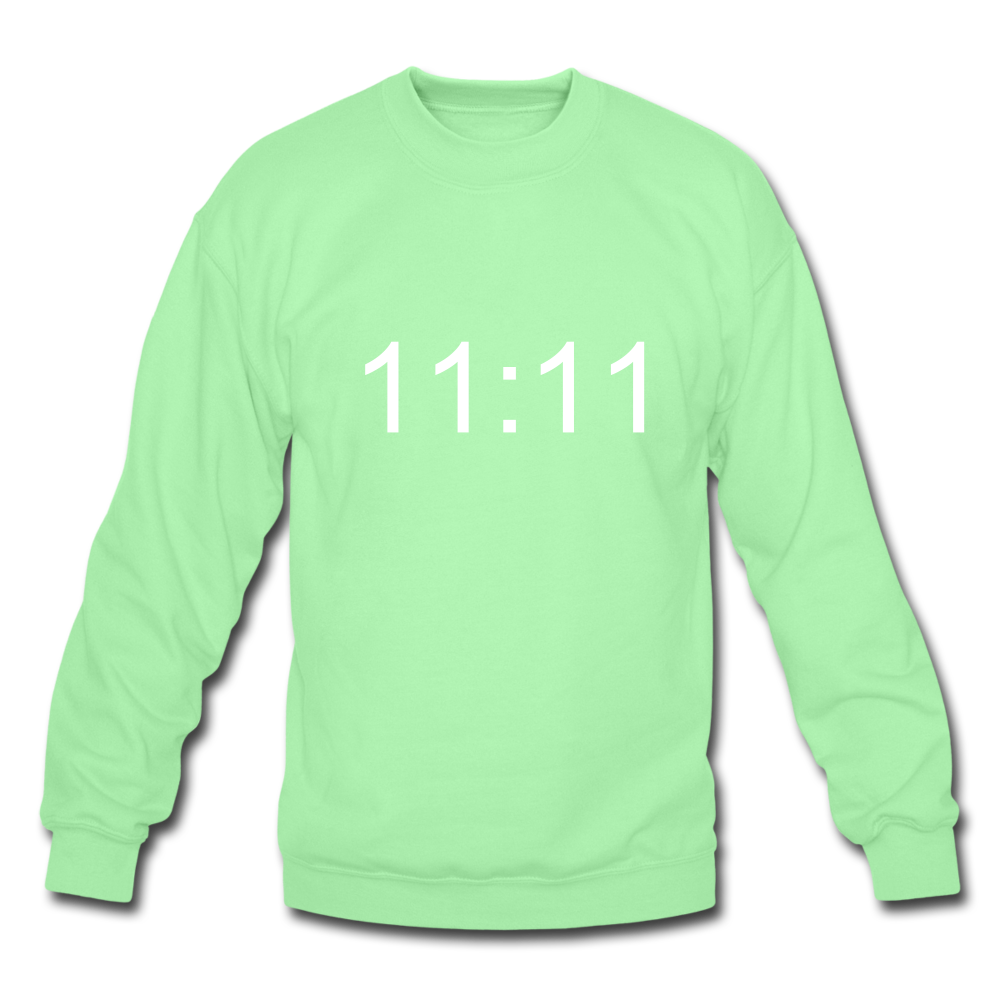 11:11 Crewneck Sweatshirt - lime
