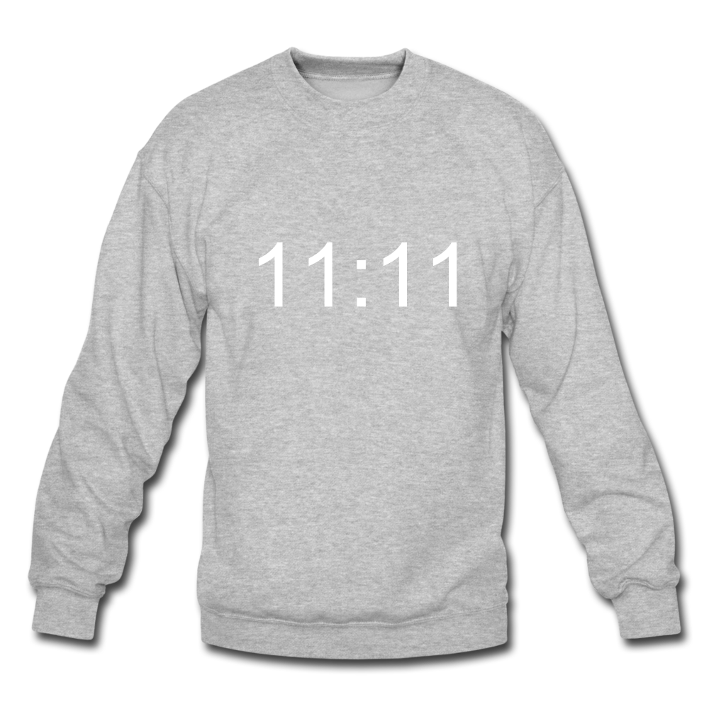 11:11 Crewneck Sweatshirt - heather gray