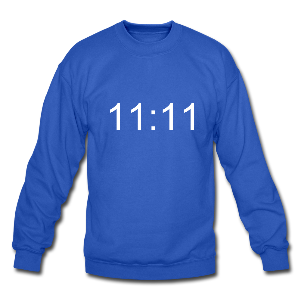 11:11 Crewneck Sweatshirt - royal blue
