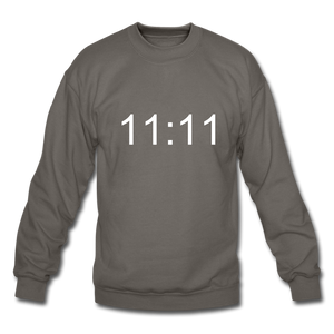 11:11 Crewneck Sweatshirt - asphalt gray