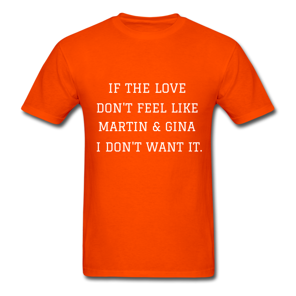 MARTIN & GINA Classic T-Shirt - orange