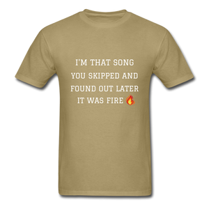 FIRE Classic T-Shirt - khaki