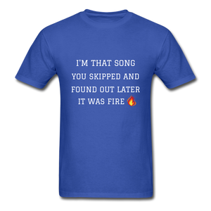 FIRE Classic T-Shirt - royal blue