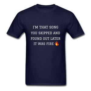 FIRE Classic T-Shirt - navy