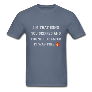 FIRE Classic T-Shirt - denim