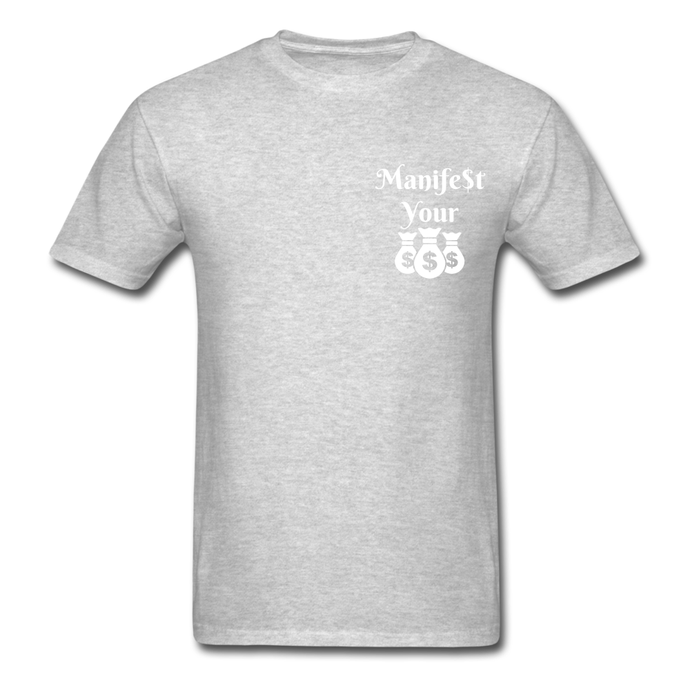 Manifest Your Bag Classic T-Shirt - heather gray