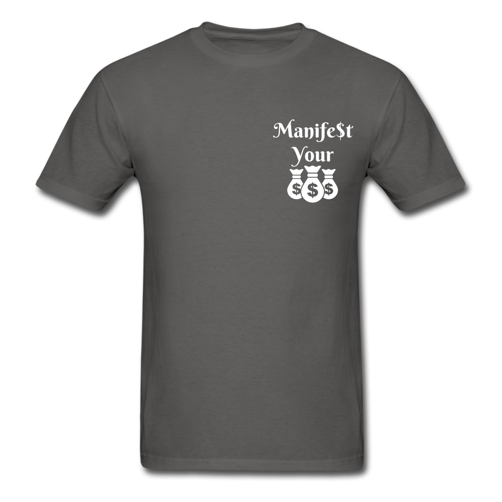 Manifest Your Bag Classic T-Shirt - charcoal