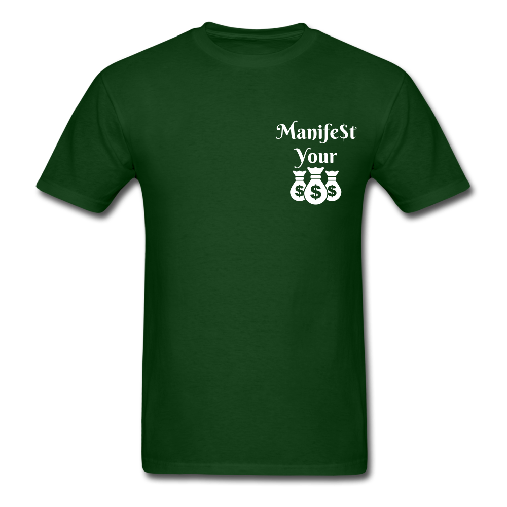 Manifest Your Bag Classic T-Shirt - forest green