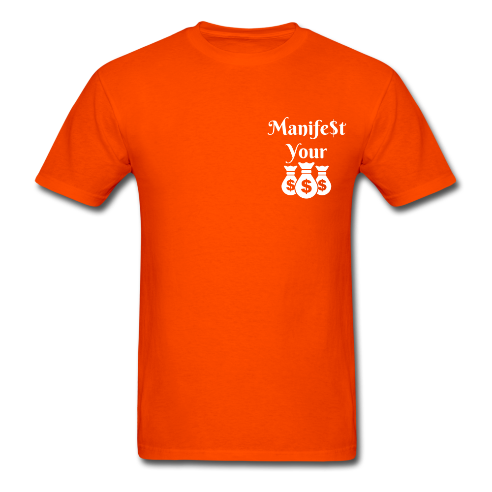 Manifest Your Bag Classic T-Shirt - orange