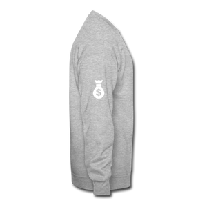 Manifest Your Bag Crewneck Sweatshirt - heather gray