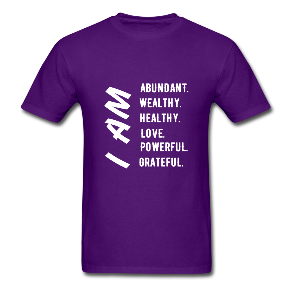 I Am Classic T-Shirt - purple