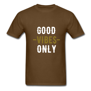 Good Vibes Classic T-Shirt - brown