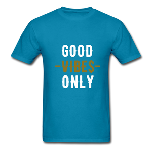 Good Vibes Classic T-Shirt - turquoise