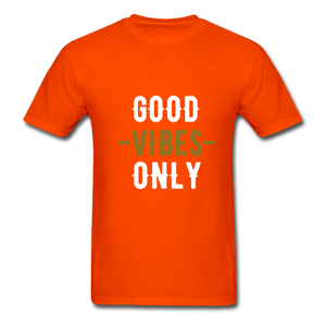 Good Vibes Classic T-Shirt - orange
