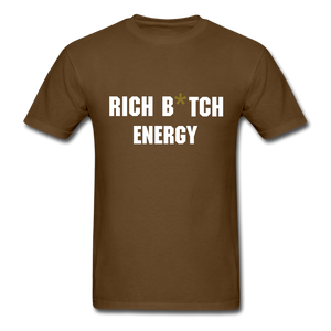 Rich Energy Classic T-Shirt - brown