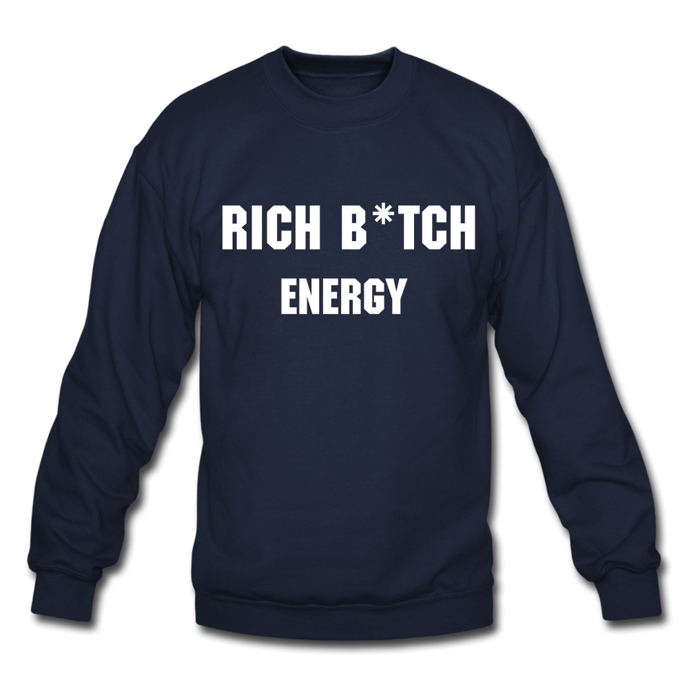 Rich Energy Crewneck Sweatshirt - navy