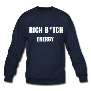 Rich Energy Crewneck Sweatshirt - navy