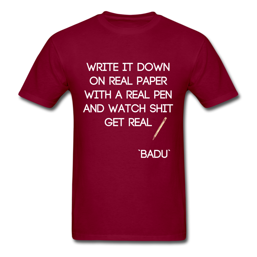 BADU Classic T-Shirt - burgundy