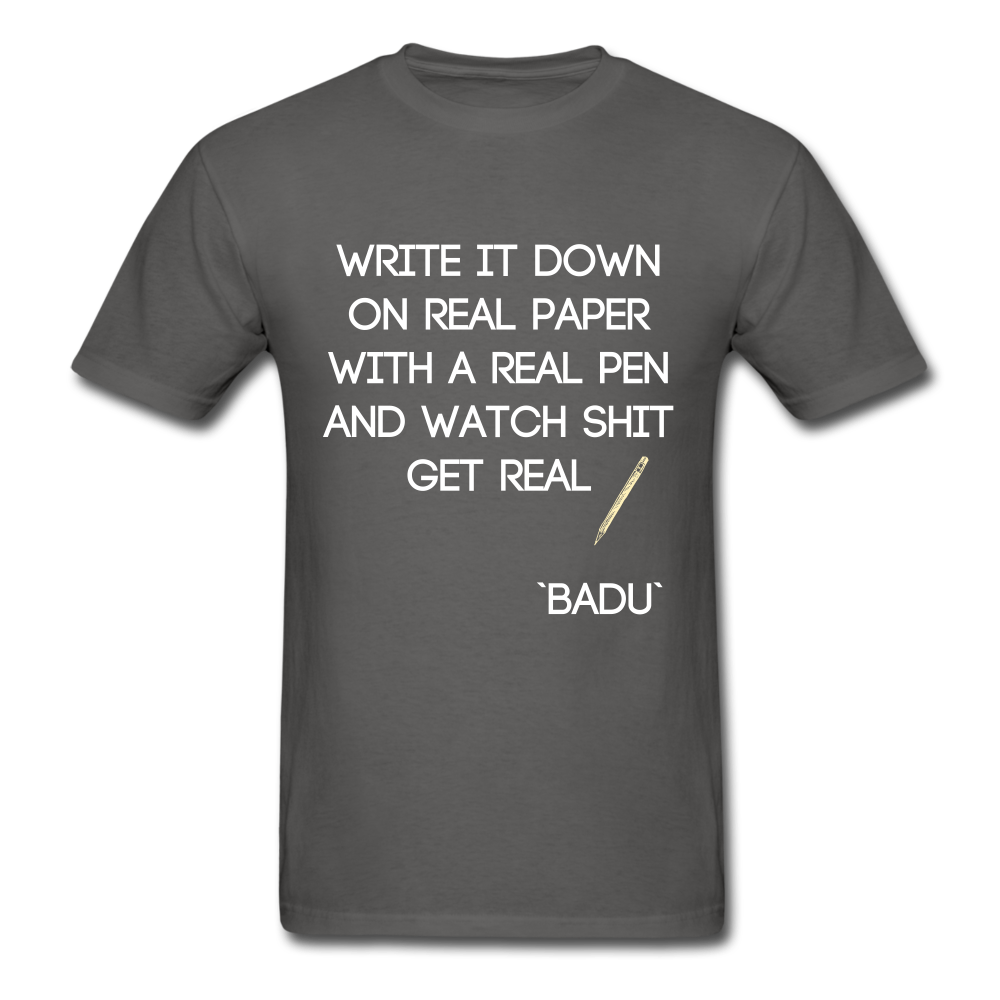 BADU Classic T-Shirt - charcoal