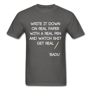 BADU Classic T-Shirt - charcoal