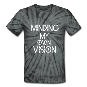Vision Tie Dye T-Shirt - spider black
