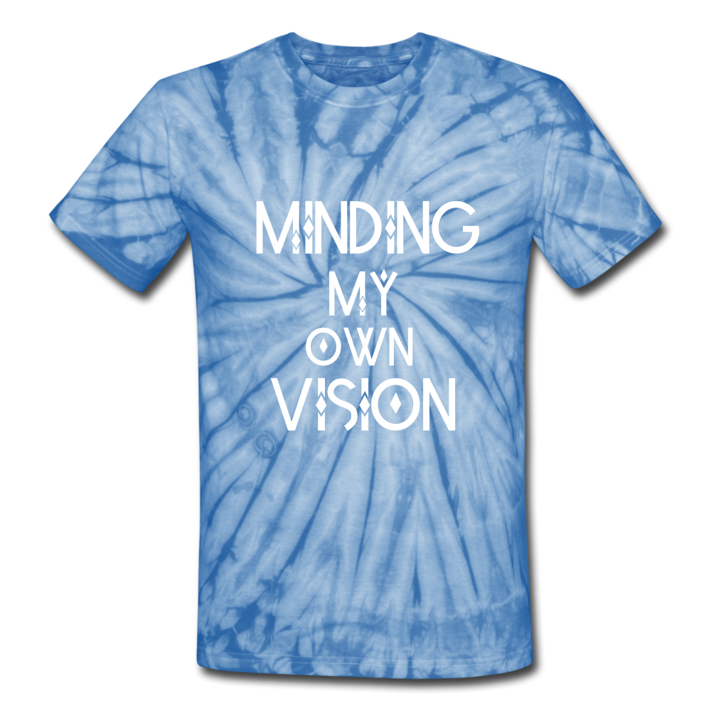 Vision Tie Dye T-Shirt - spider baby blue