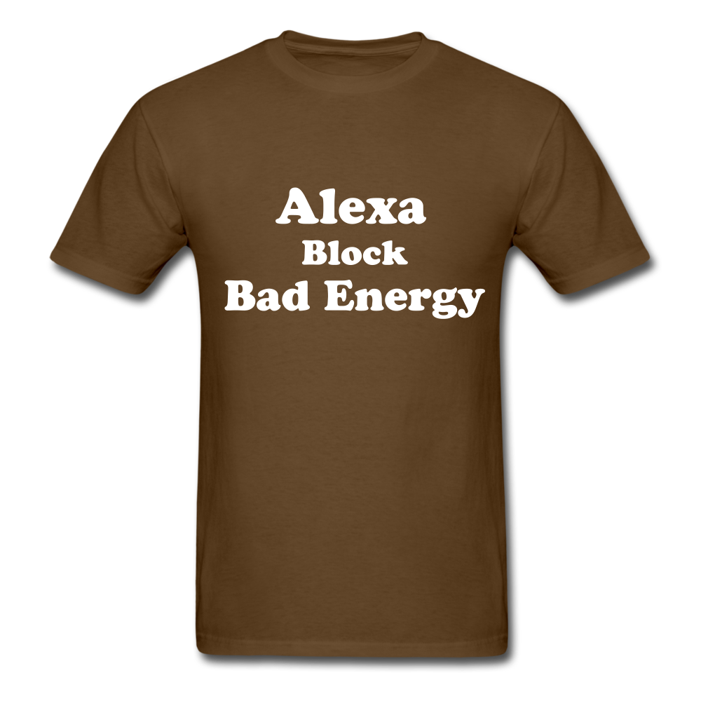 Alexa Block Bad Energy Classic T-Shirt - brown