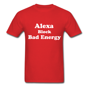 Alexa Block Bad Energy Classic T-Shirt - red